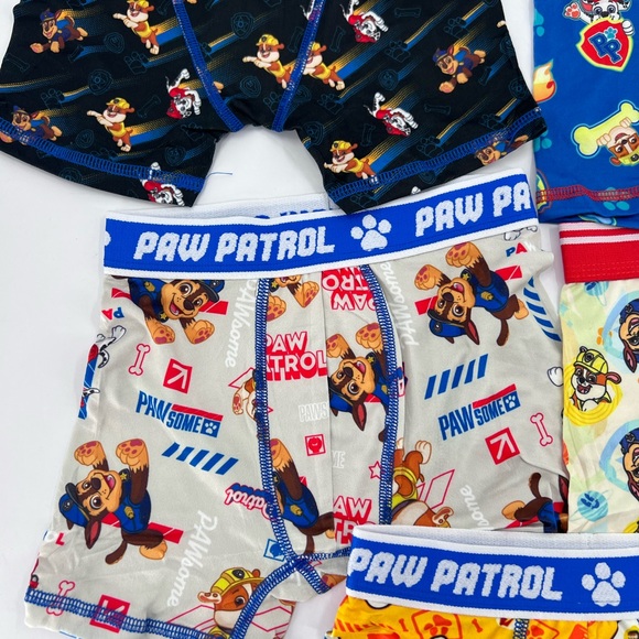 Paw patrol size XS 5 pack underwear boys new - Picture 7 of 9